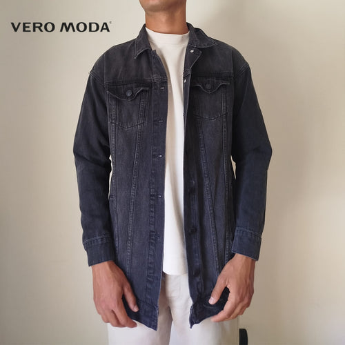 Giacca di Jeans Nera Vero Moda